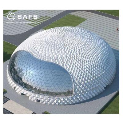 China Structural Roofing Prefabricated Steel Structure Building Shopping Mall Roof for sale