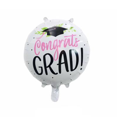 China Gift Toy Hot Sale Graduation Season Helium Jumbo Foil Balloons For Graduation Party Decoration Congratulations Graduate Graduation Balloon for sale