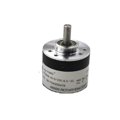 China Heavy duty textile isc3806 optical encoder 6mm solid shaft encoder for sale