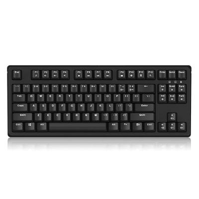 China Full-Key Anti-Ghosting Dimension KG008 Tenkeyless 87 Keys RGB Backlit Compact Mechanical Gaming Keyboard Teclado For PC Laptop Desktop for sale