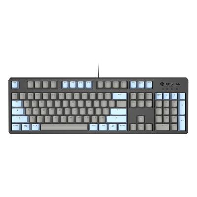 China 104 Key RGB Custom Anti-ghosting Standard SBARDA KG006 Full Size Custom Mechanical Keyboard for sale