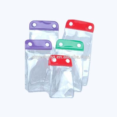 China Hot Selling 100% Recyclable Biodegradable PVC Clear Transparent Tote Oxo Stand Up Pouch for sale