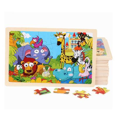 China Shock resistance/cheap custom direct animals educational/etc. makers toy educational kids jigsaw puzzles makers for sale