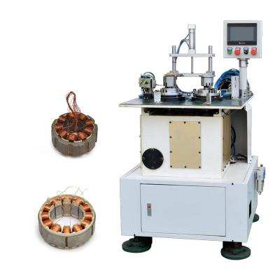 China Winding Coil SMG hot sale Servo motor compressor Frequency conversion air conditioner Brushless motor 2 station stator winding machine for sale