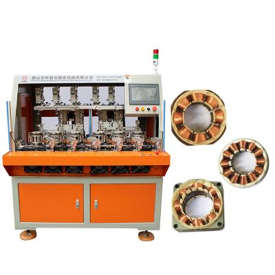 China Winding Coil SMG Frequency conversion Fresh air system Smoke lampblack machine stator winding machine for sale