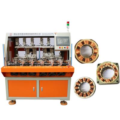 China Winding Coil SMG manufacturer Smoke lampblack machine automatic Smoke lampblack machine 6 stator inner winding machine for sale