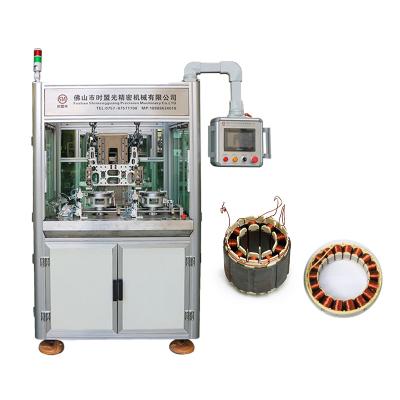 China Winding Coil SMG Garden tools compressor motor two station stator inner winding machine for sale