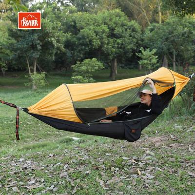 China Adult Portable Hammock Outdoor Hammock Nets Suitable For Lightweight Tent Tarp Outdoor Camping Hiking Antimosquito Hammock for sale