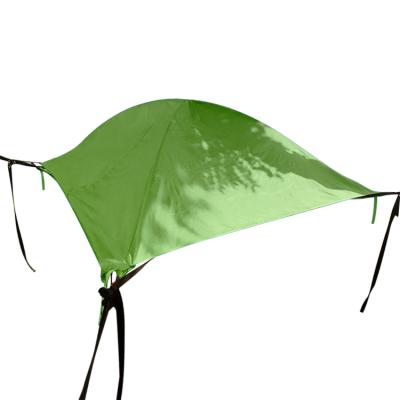 China Logo Tree Flat Bottom Adult Traveler Customized Camping Waterproof Hammock Triangle Bed Swings Tent Green for sale