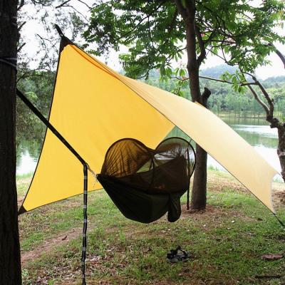 China Modern Camping Outdoor Ripstop Hammock Tents Tree Straps Hammock with Mosquito Net and Tarp for sale