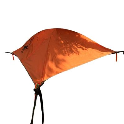 China Extended Type Triangle Tree Tent Meditation Hammock Tent Waterproof Hanging Insect and Mosquito Free Hammock Tent For Nature for sale