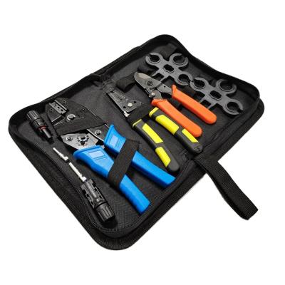 China Soalr Panel Bracket SeanRo Tool Kit Crimp Tool Cutter Solar Stripper Tools For Solar Connector for sale