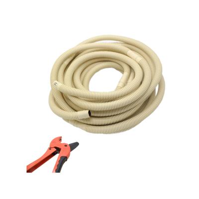 China Home PVC Drain Flexible Air Conditioning Plastic Water Drain Flexible Retractable Drain Hose For Air Conditioner for sale