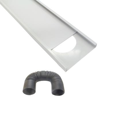 China Portable Accessory Home Air Conditioner Window Seal Plates Partition Kit For Sliding Universal 5.1 Inch for sale