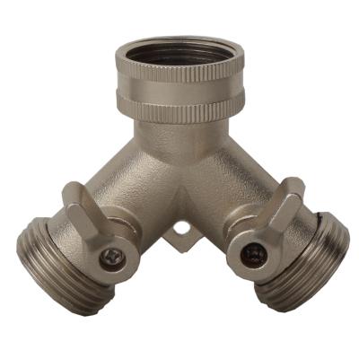 China Anti-kink garden tools pots flower pots planters fence connector mini brass quick fit quickconnect water pipe for sale