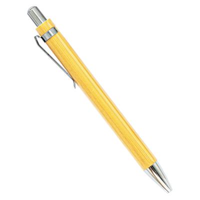 China High-tech Pen Low Cost High Quality Creative Bamboo Environmental Friendly Student Eco-Friendly Material Office Ballpoint Pen for sale