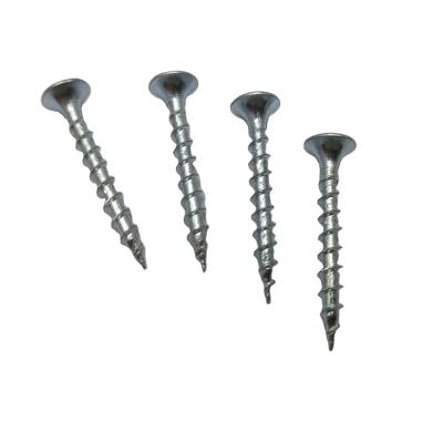 China Flat Galvanized Countersunk Tapping Screw CSK Galvanized Philip Drive Tapping Screw for sale