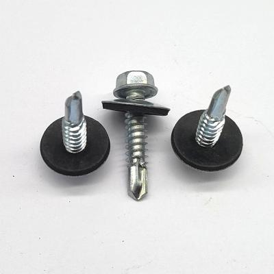 China Pan Building Material Hex Head Covering Different Joint Self Drilling Screw for sale