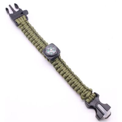 China Other factory wholesale hot sale outdoor upgrade 5 in 1 Paracord bracelets for camping for sale