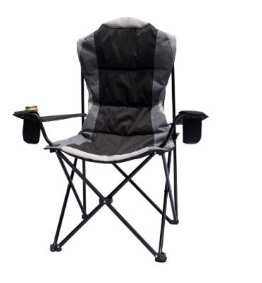 China Modern Outdoor Quad Folding Furniture Chair Level With Cup Holder And Armrest Outdoor Folding Furniture for sale