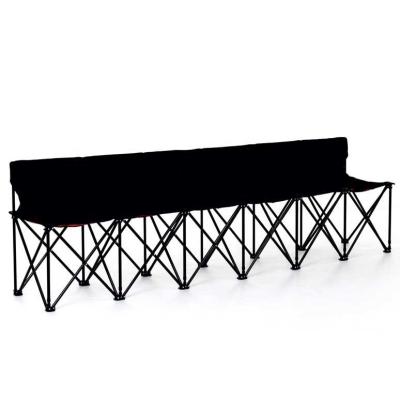 China Modern New Arrival Outdoor Folding Furniture Light Weight 6 Seats Folding Foldable Bench for sale