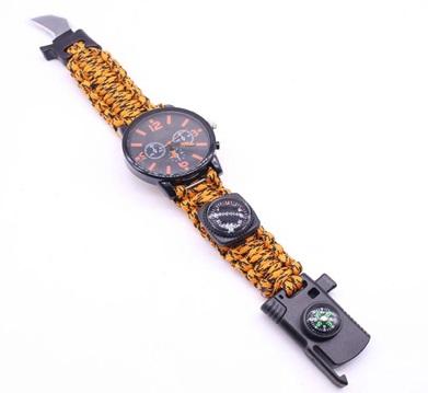 China Other Best Quality Trendy Outdoor Upgrade 7 In 1 Paracord Bracelets For Camping for sale