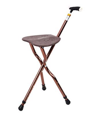 China Modern Premium Functional Walking Stick Seat With Stool For Elder Equipment for sale