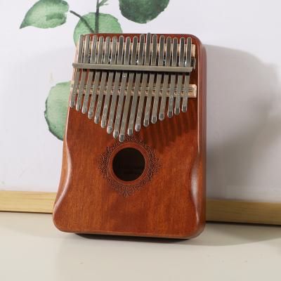 China Kalimba Musical Instrument Kalimba 17 Keys Inch Deluxe Mahogany Piano LKG-01 for sale