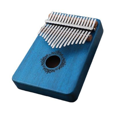 China Kalimba Musical Instrument Kalimba 17 Keys Inch Deluxe Mahogany Piano LK-06 for sale