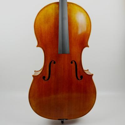 China Pure Handmade Cello 4/4 Solid Wood Cello Antique Handmade Cello Professional Flawless High Quality for sale