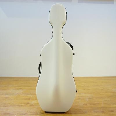 China New Style Carbon Fiber Cello Case 4/4 Cello Case Carbon Fiber Cello Hard Case With Wheels 3.6 Kg XCC-02 for sale