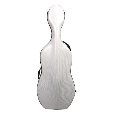 China Good Case 4/4 Carbon Fiber Cello Case Lightweight Hard Cello Cello Pressure Resistance And Safety Case CC-01 for sale