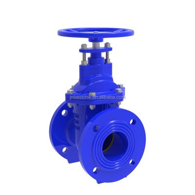 China General Class 125 / 150 Flange Metal Seal Gate Valve GGG40 / GGG50 Body Material for sale