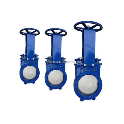 China General Malleable Iron Knife Gate Valve Self Sealing Two Way Joint for sale