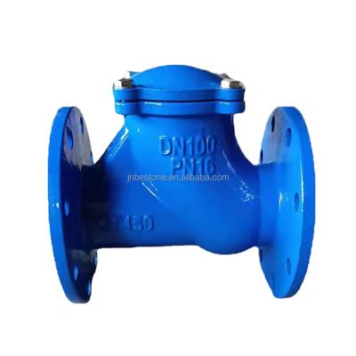 China General Ball DN100 PN16 DI Flange Check Valve for sale