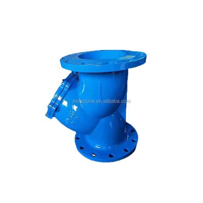 China General DIN Y Type Flange Strainer With Ductile Iron Body Material for sale