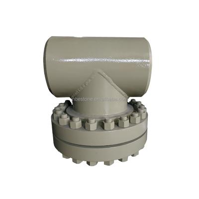 China General Butt-welded Type T Type Butt Welding Strainer T Type Filter for sale