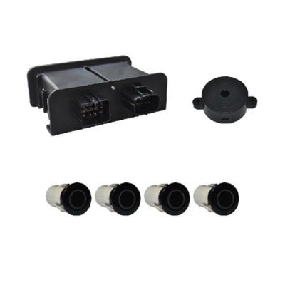 China Waterproof Universal Buzzer Parking Sensor , 4 Sensors 4m Heavy Duty Reverse Sensors for sale