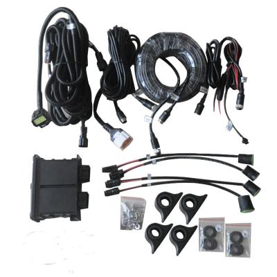 China 24V DC Automotive Camera Systems ECU Active Backup Reverse Sensor Kit for sale