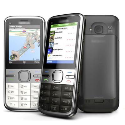 China Wholesale Network Low Price Mobile Phone 5MP Wcdma 3G Older Mobile Phones C5-00 QWERTY Keyboard Button Mobile Phone for sale