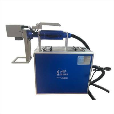 China ZIXU air-cooled hot sale fiber laser commercial handheld marking machine for printing stamp and rings for sale