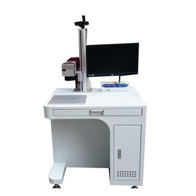 China ZIXU Raycus 20w Laser Printing Ear Mark Air Cooled Desktop Plastic Machine for sale