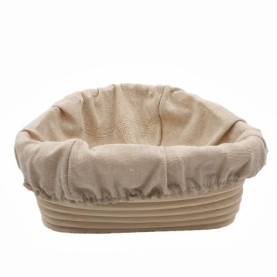 China Factory triangle bread proofing basket fermentation basket stocked banetton basket for sale