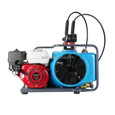 China 7.5kw 8.8KW 20MPA WJIER BRAND Lubricated Scuba Breathing WDV 300A Small High Pressure Air Compressor with 300L for sale