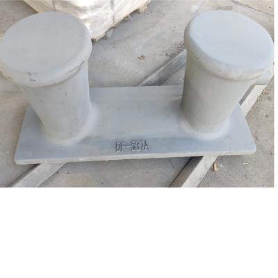 China Cast Steel Cast Steel Heavy Double Bitt Mooring Bollard for sale