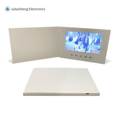 China Europe custom video brochure 2.4 4.3 5 7 10.1 inch lcd tft screen catalog for wedding invitation business card greeting marketing present for sale