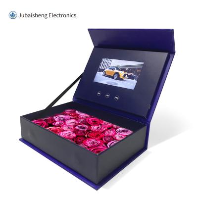 China Europe custom video brochure 2.4 4.3 5 7 10.1 inch lcd tft screen catalog for wedding invitation business card greeting marketing present for sale