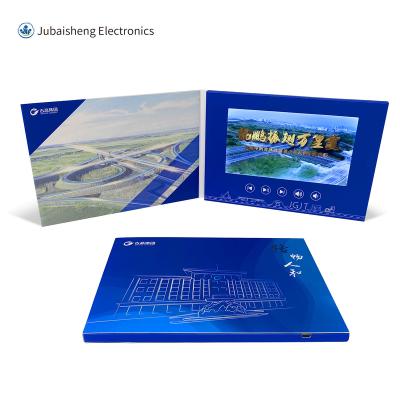 China Europe custom video brochure 2.4 4.3 5 7 10.1 inch lcd tft screen catalog for wedding invitation business card greeting marketing present for sale