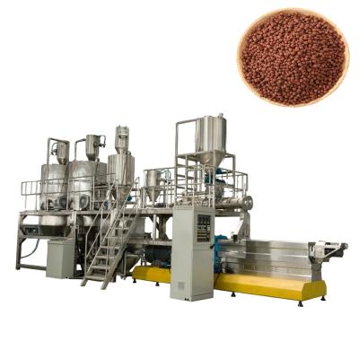 China Fish feed machine factory 150-5000kg per processing line hour fish feed machine fish feed extruder making machine floating price for sale