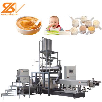 China Cerelac baby food production line CE automatic cerelac baby food instant porridge making machine production line for sale